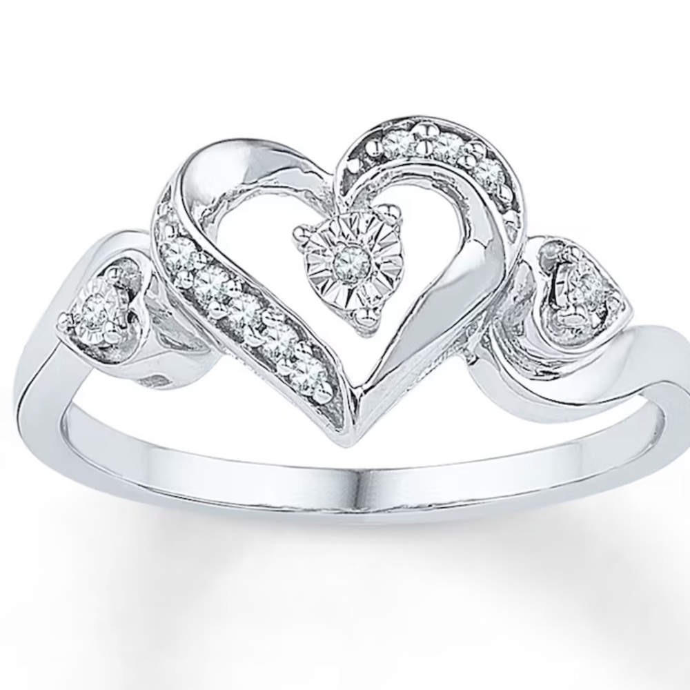 💍Kay Diamond Heart Ring 1/20 ct💍